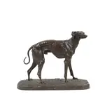 bronze model of a greyhound Lévrier Espagnol (Diego) No. 2 Seul by Pierre-Jules Mêne, bronze, sold Sep 2014