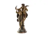 bronze figural group Reveil de la Nature by Émile Louis Picault, bronze, offered Sep 2014