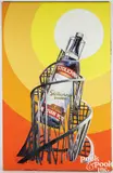 Tatlin's Tower with a Bottle of Stolichnaya Vodka by Leonid Sokov, oil on canvas, sold Jul 2025