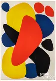 Boomerang by Alexander Calder, 1973, color lithograph, sold Jul 2025