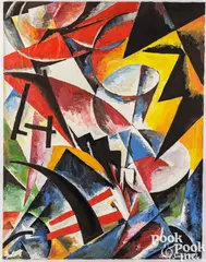 Katusha by Leonid Sokov, oil on canvas, sold Jul 2025