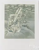 Entrientes by Hans Bellmer, 1974, color lithograph, sold Jul 2025