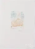 color etching Cymbeline by Salvador Dalí, 1971, drypoint, sold Jul 2025