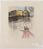 {The Glory That Was Spain's} by Salvador Dalí, 1975, color etching, sold Jul 2025