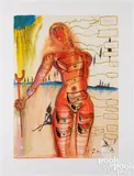 Port Lligat - Venus aux tiroirs by Salvador Dalí, 1970, color lithograph, sold Jul 2025
