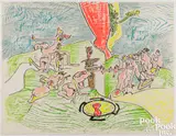 Or Dur Or Aison by Roberto Matta, 1971, etching and aquatint, sold Jul 2025