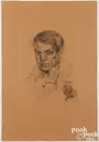 Moi by Salvador Dalí, 1970, etching and drypoint, sold Jul 2025