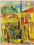 St. Tropez I by Mikhail Turovsky, oil on canvas, sold Jul 2025