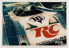 Can-Tankerous by Ron Kleemann, color lithograph, sold Jul 2025