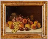 still life with fruit by Austin Wooster, oil on canvas, sold Jun 2025