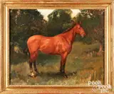 titled Leader by Alfred Munnings, oil on canvas, sold May 2025