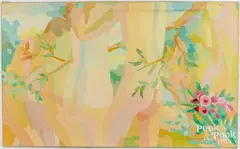 Rites of Spring II by John Sennhauser, oil on canvas, offered Apr 2025
