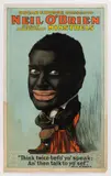 Untitled by Black Americana Minstrels Poster, color lithograph on card stock, sold Sep 2026