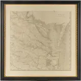 MAP OF VIRGINIA by Bishop James Madison, engraving on laid paper, sold Jun 2026