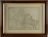 MAP OF VIRGINIA by John Reid, engraving on laid paper, sold Jun 2026