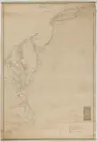 CHESAPEAKE BAY / SOUTH COAST OF U.S. CHART / MAP WITH CASE by Edmund M. Blunt, engraving and penciled notations on blue-backed paper, sold Jun 2026