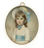 ATTRIBUTED, MINIATURE PORTRAIT OF ANNA BURTON GEORGE (RICHMOND, VIRGINIA, 1808-1855) by Thomas Sully, watercolor, sold Jun 2026