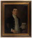 ATTRIBUTED, PORTRAIT OF A YOUNG MAN by John Durand, oil on canvas, sold Jun 2026