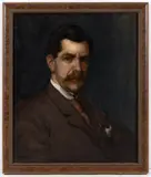 PORTRAIT OF A GENTLEMAN / SELF PORTRAIT by Richard Norris Brooke, oil on canvas, sold Jun 2026