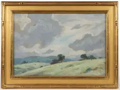 LANDSCAPE PAINTING by Eliot Candee Clark, oil on canvas, sold Jun 2026
