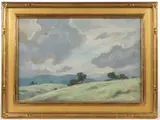 LANDSCAPE PAINTING by Eliot Candee Clark, oil on canvas, sold Jun 2026