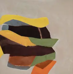 Untitled by Jack Roth, 1976, acrylic on canvas, sold May 2020