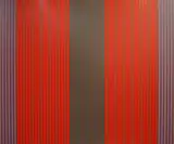 Stripes II by Karl Stanley Benjamin, 1979, silkscreen on Arches paper, sold May 2020