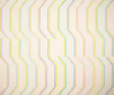 White Series #6 by Michael Loew, 1971, acrylic on canvas, sold May 2020