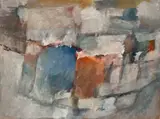 Untitled #235 by Michael Loew, c. 1970's, watercolor on paper, sold May 2020