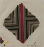 Untitled by James Hilleary, 1967, pastel on paper, sold May 2020