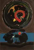 The Dream of Butterfly by Ming Wang, 1989, acrylic on paper, sold May 2020