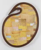 Untitled III by Andisheh Avini, 2007, Collage on Foam Board, sold May 2020