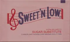 Sweet'n Low by Sylvie Fleury, 1994, silkscreen on canvas, sold May 2020
