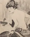 John by Elizabeth Peyton, 2000, lithograph, sold May 2020