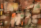 Untitled #289 by Michael Loew, c. 1970's, watercolor on paper, sold Jul 2020