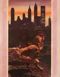 New York City II by Michael Rothenstein, 1974, woodcut and screenprint on paper, sold Jul 2020