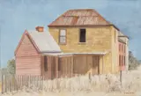 Old mill, New Norfolk, Tasmania by Helen Ogilvie, 1979, oil on board, sold Sep 2026
