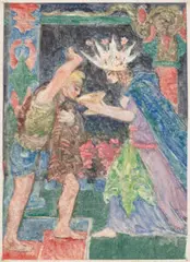 Circé by Rupert Bunny, 1921, monotype on paper, sold Sep 2026
