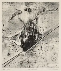 Lal Lal Falls by Fred Williams, from the portfolio Fred Williams lithographs 1976 – 1978, sold Sep 2026