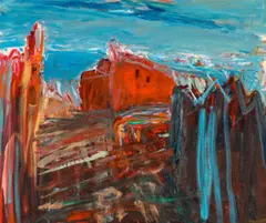 Afternoon, King Street Erskineville by Kevin Connor, 1989, oil on canvas, sold Sep 2026