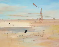 Wimmera by Arthur Boyd, c.1980, oil on canvas, sold Aug 2026
