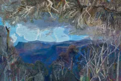 To Beechmont with storm clouds building by William Robinson, 2002, oil on linen, offered Aug 2026