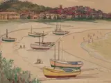 Coolangatta by Vida Lahey, c.1935, watercolour on paper on card, sold Aug 2026