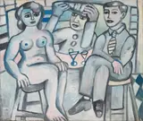 Cocktails for two no. 2 (TP 161) by Tony Tuckson, 1947 – 50, oil on canvas, offered Aug 2026