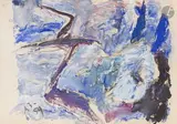 Paysage de montagne. 1959 by Anatoly Timofeevitch Zverev, Gouache, sold Dec 2025