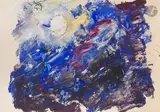 Soleil et nuages. 1959 by Anatoly Timofeevitch Zverev, Gouache, sold Dec 2025