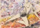 Danseuse. 1960 by Anatoly Timofeevitch Zverev, Gouache, sold Dec 2025
