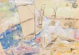 Porte du jardin. 1960 by Anatoly Timofeevitch Zverev, Gouache, sold Dec 2025