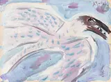 Mouette. 1961 by Anatoly Timofeevitch Zverev, Gouache, sold Dec 2025