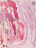 Composition mauve. 1961 by Anatoly Timofeevitch Zverev, Gouache, sold Dec 2025